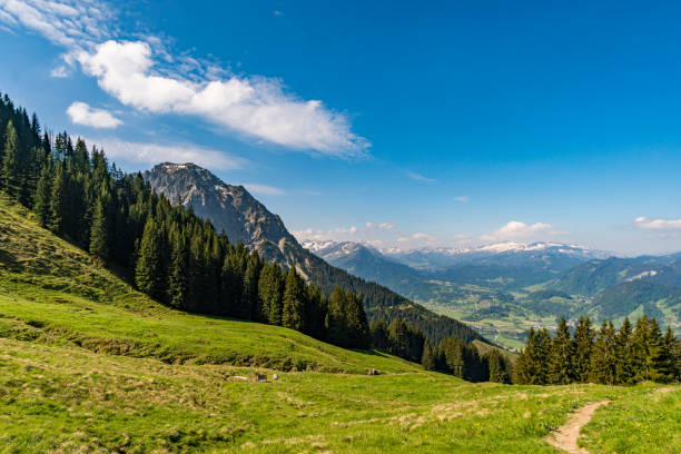 istock Mountain tour in the Allgau Alps 1236029392