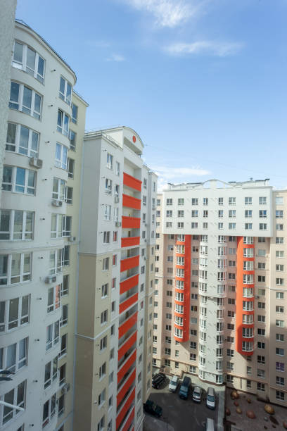 istock high-rise buildings against the blue sky 1236034641