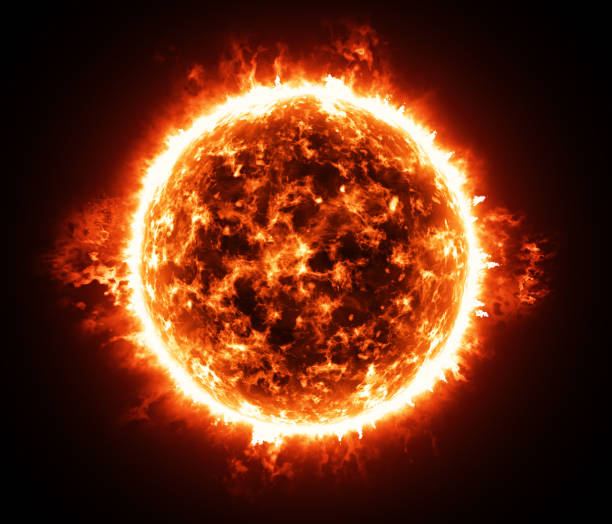 istock Burning atmosphere of red giant star 1236043996