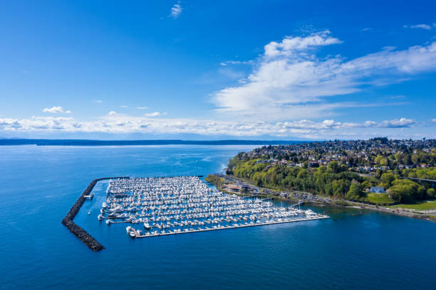 istock Elliot Bay Marina and Magnolia in Seattle 1236220582