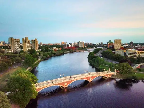 Weeks Bridge of Harvard University