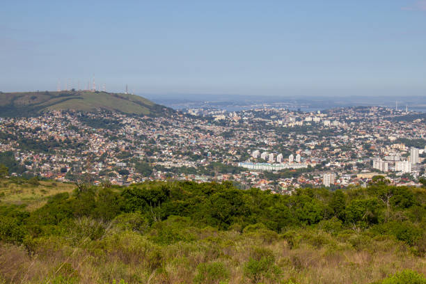 istock Porto Alegre city from Morro Santana mountain 1236505265