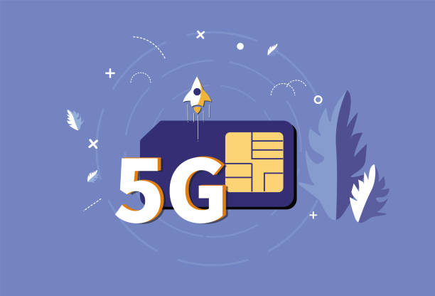 5g-callingcard für internetzugang - phone card stock-grafiken, -clipart, -cartoons und -symbole