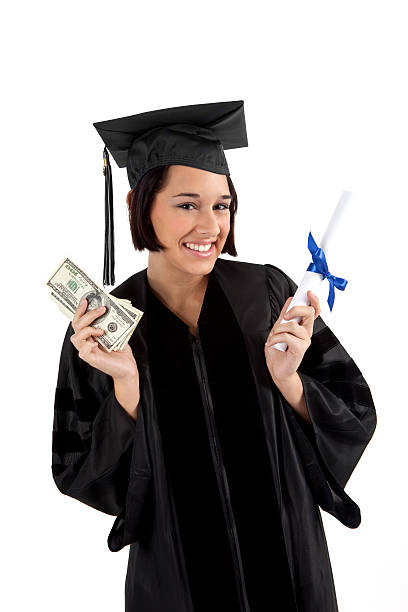 istock Graduate and Money 123661260