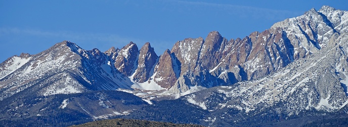 Central California's High Sierra Range.
John Muir Wilderness Area In May.