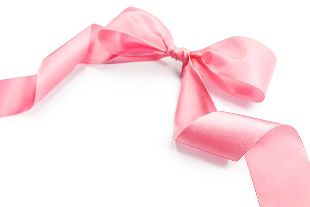 pink holiday ribbon and bow