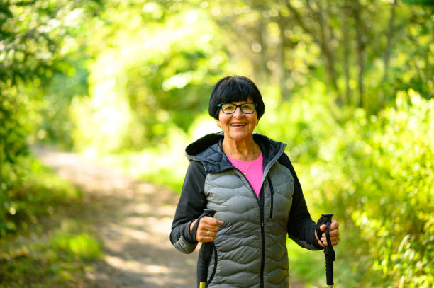 istock Portrait of an active senior hiking 1236773835