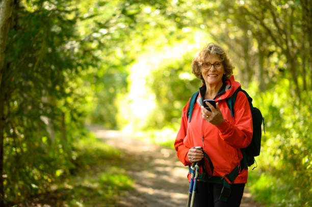 istock Portrait of an active senior hiking 1236774878