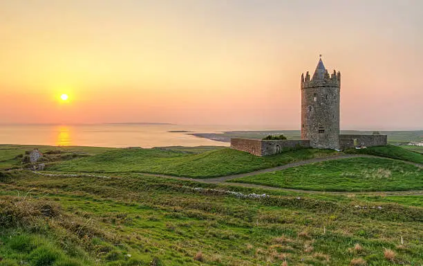 Doonagore castle near Doolin - Co. Clare - Ireland
