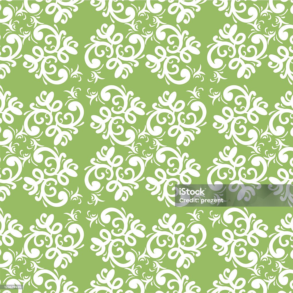 Motif sans couture vecteur vert - clipart vectoriel de Abstrait libre de droits