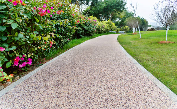 Footpath through the formal garden
