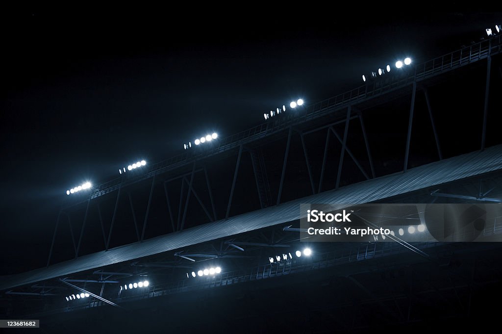 Luci di stadio - Foto stock royalty-free di Proiettore da stadio