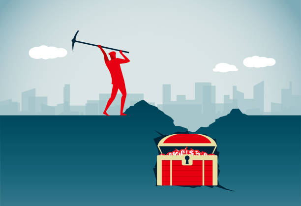 Treasure Chest commercial illustrator deep pick stock illustrations