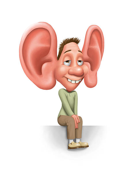 I Am Listening To You Stock Illustration - Download Image Now - Large,  People, Adult - iStock
