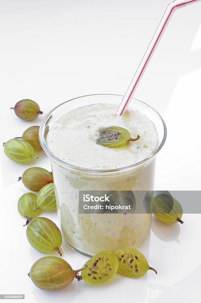Gooseberries smoothie - Foto de stock de Agenda royalty-free