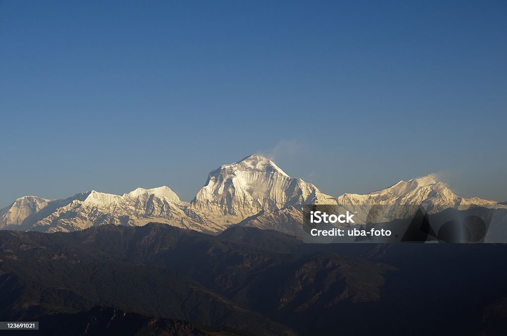 다울라기리 대산괴, Himalaya - 로열티 프리 0명 스톡 사진