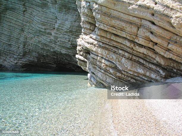 모서리에서 파라다이스 그리스 코르푸 코르푸에 대한 스톡 사진 및 기타 이미지 - 코르푸, 바위, 해변