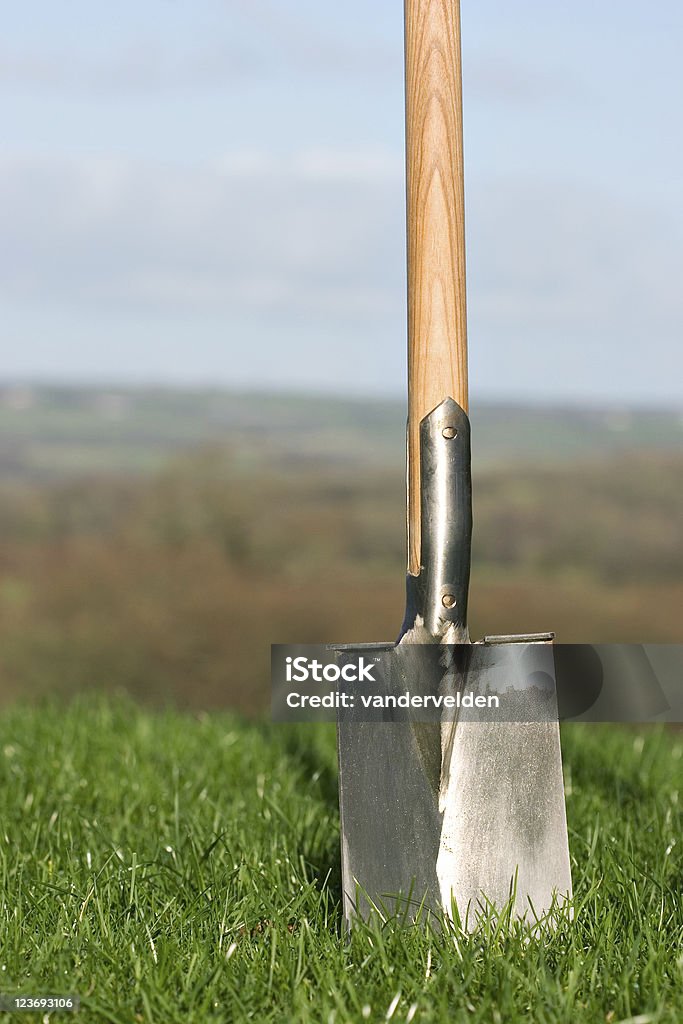 Neue Garten Spade - Lizenzfrei Farbbild Stock-Foto