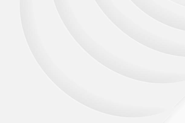 istock Abstract background in white and gray shades,  geometric shapes on white background, simplicity conceptua 1236996240