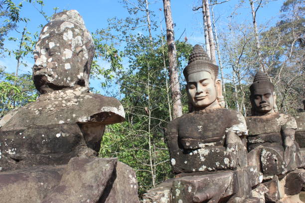istock Anrkor ruins in Cambodia<1> (one of the most famous and significant histtorical site in the world) 1237019108