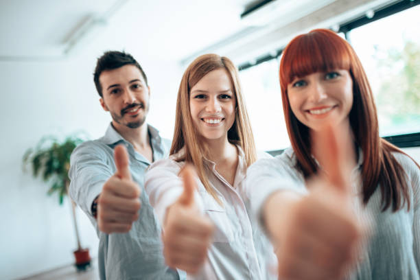 istock business candidates doing the thumbs up 1237158691