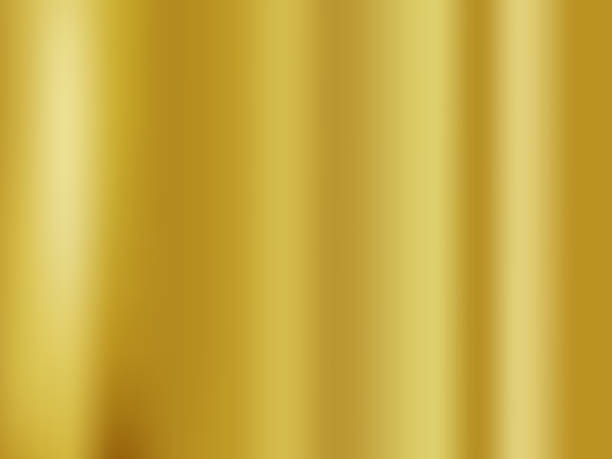 istock Abstract gold gredient metal color theme satin texture background. Lighting effects of flash. Blurred vector background with light glare 1237170857