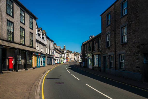 istock View up Kirkland towards Highgate Kendal UK 1237249654