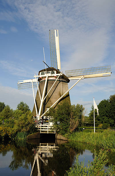 Amsterdam Windmill House stock photo