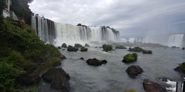 istock Iguazu Waterfalls from Brazil 1237257271