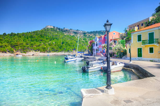 istock Assos village in Kefalonia, Greece 1237312182