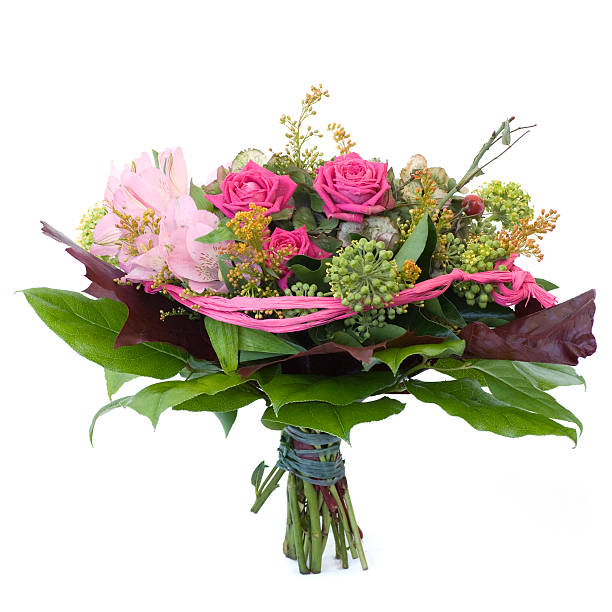 istock Beautiful bouquet of roses 123736016