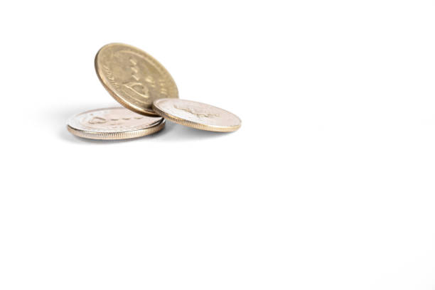 istock Iranian Rial (IRR). Close-up detail of coin. 1237411938