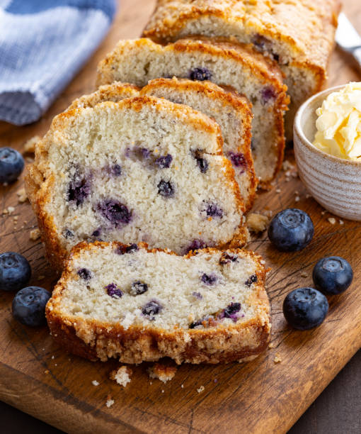 istock Sliced Blueberry Loaf Cake 1237525001