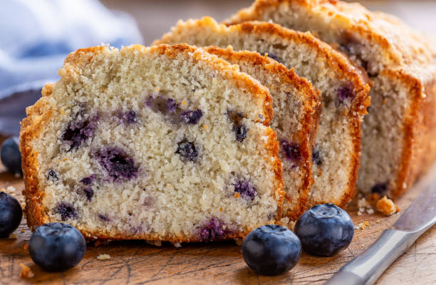 istock Sliced Blueberry Loaf Cake 1237525011