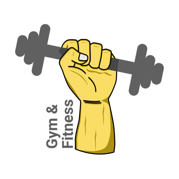 istock vector illustration of gym and fitness 1237541823
