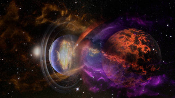 istock Extraterrestrial planets. Elements of this image furnished by NASA. 1237562273