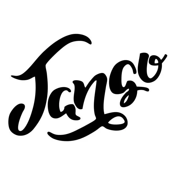 Vector illustration of Tango