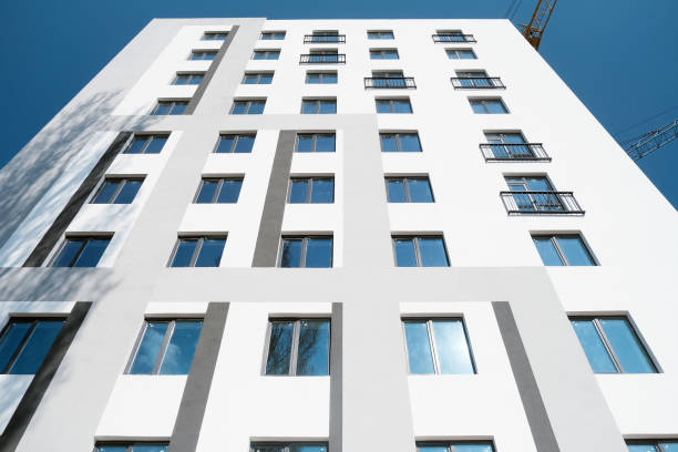 istock Old brick building is under reconstruction for modern office spaces 1237575996