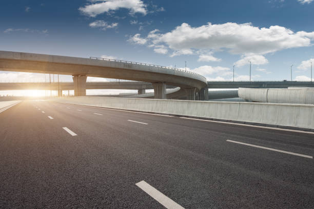 istock An overpass on the highway to the city 1237635190