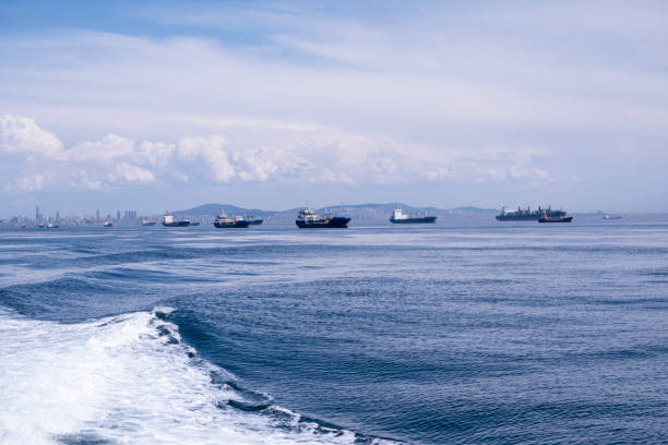 istock cargo ships waiting in marmara sea for acrossing istanbul bosphorus 1237635195