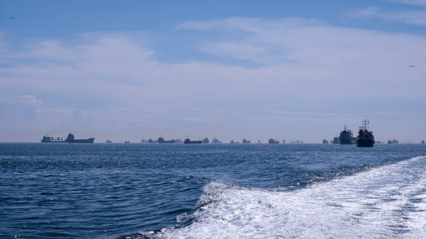 istock cargo ships waiting in marmara sea for acrossing istanbul bosphorus 1237635197