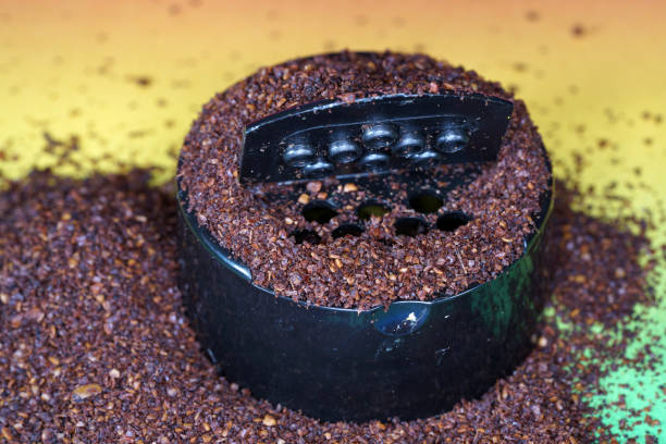 istock Sumac spice powder with macro lens photographed against colorful gradient in studio 1237640422