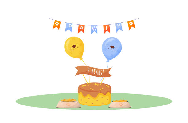 125 Dog Birthday Cake Illustrations & Clip Art - iStock | Sprinkles, Funny  birthday, Dog party