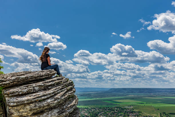 istock Panoramic view of the cliffs of Madara, Bulgaria 1237735564