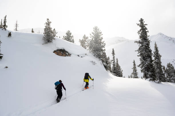istock Backcountry ski touring 1237830664