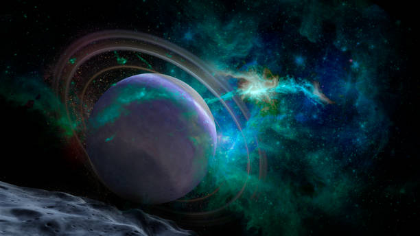 istock Scene with planets, stars and galaxies in outer space showing the beauty of space exploration. Elements of this image furnished by NASA. 1237962319