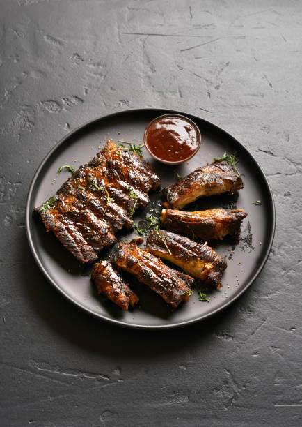 istock Grilled spare ribs 1238002262