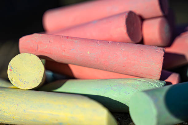istock Colorful street chalks 1238007507