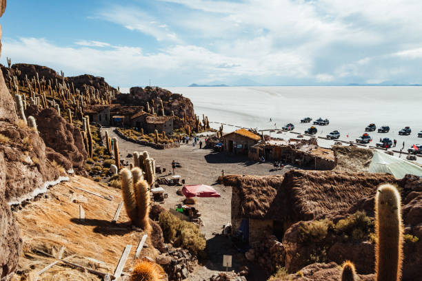 View at and from Inkawasi (Quechua, meaning \