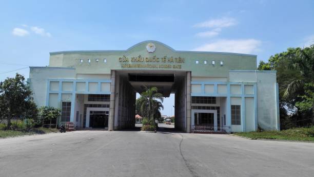 istock Ha Tien international border gate 1238008093